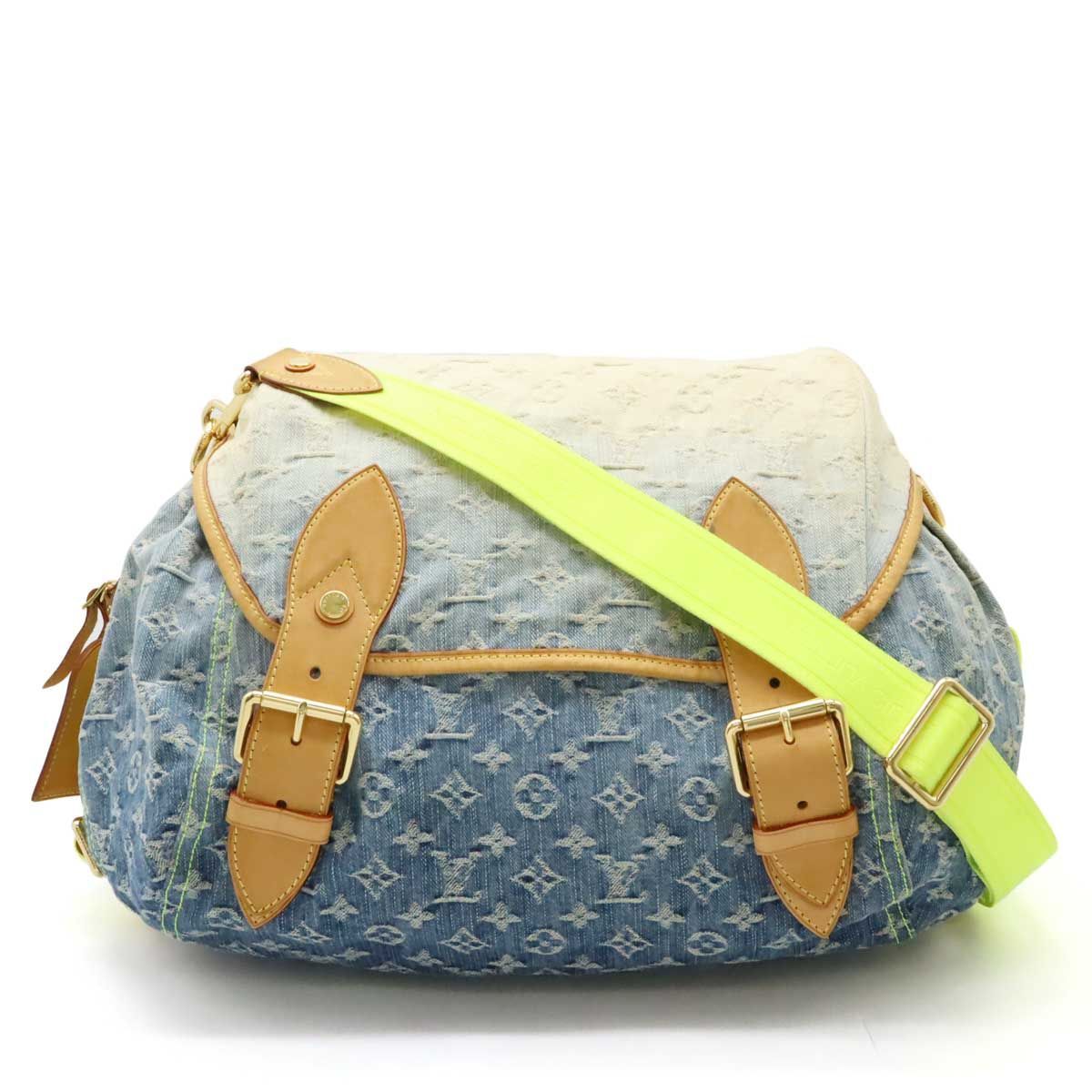 LOUIS VUITTON ルイ ヴィトン モノグラムデニム サンライズ ショルダー 