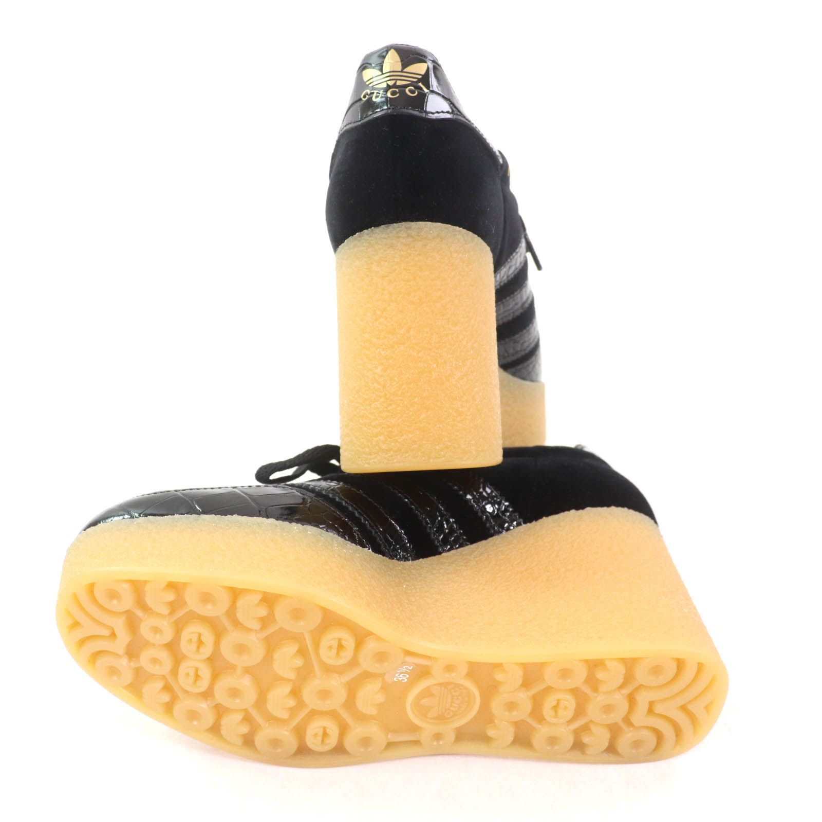 未使用品☆GUCCI×adidas グッチ×アディダス 725627 ガゼル