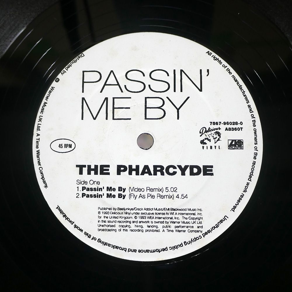 UK盤 PHARCYDE/PASSIN' ME BY/DELICIOUS VINYL 7567960280 12