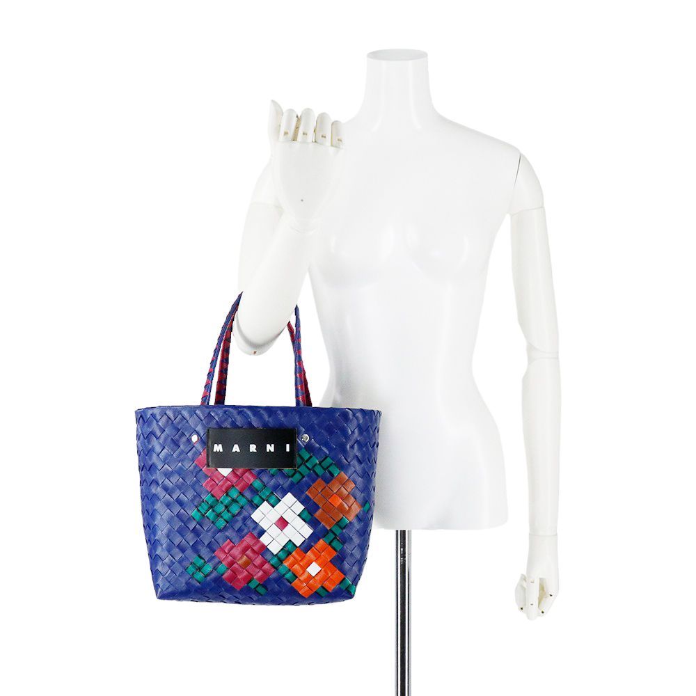 そら様　　専用　　MARNI 編み込みデザイン かごバッグ 楽天市場】☆2025春夏入荷☆MARNI マルニ SHMP0078U0P3860 Z0R42