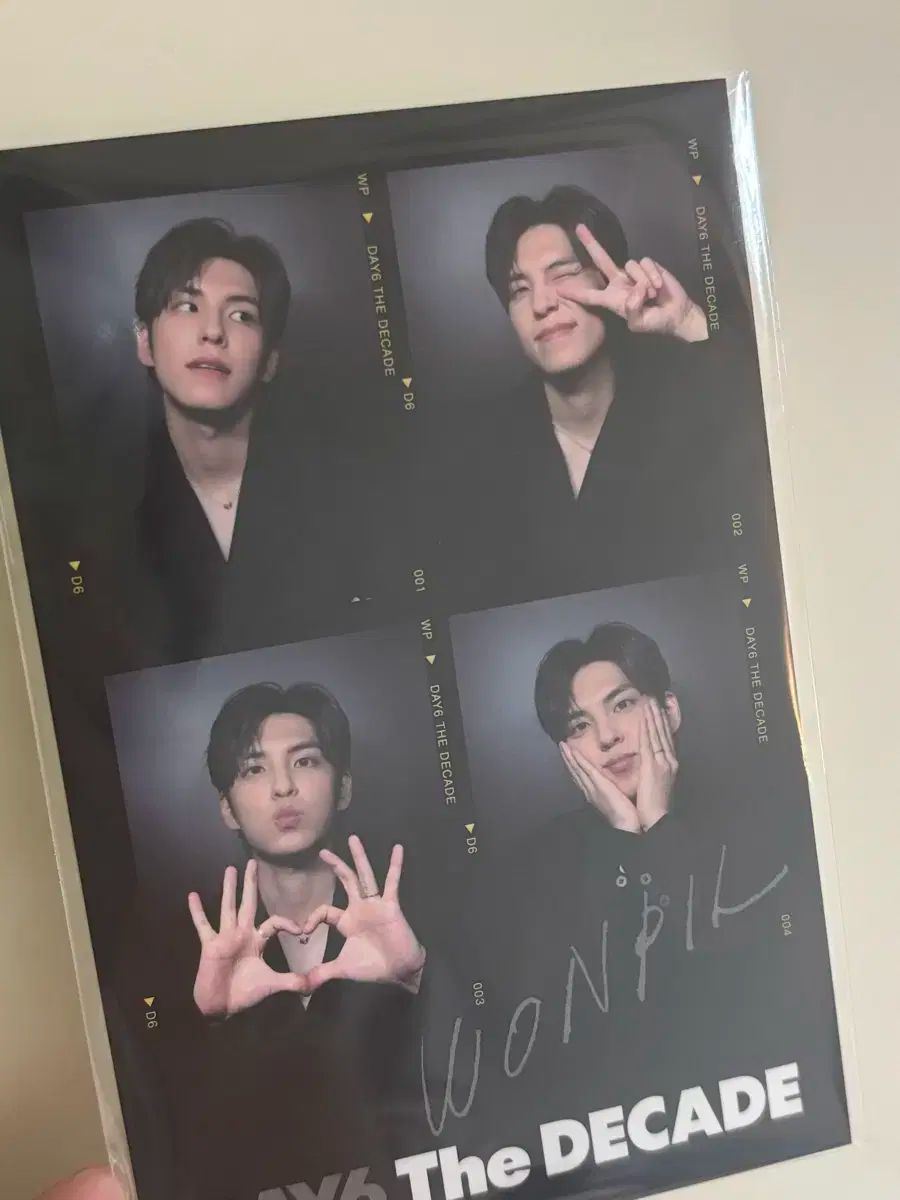 DAY6(デイシックス) the decade ウォンピル(WONPIL) 4カット