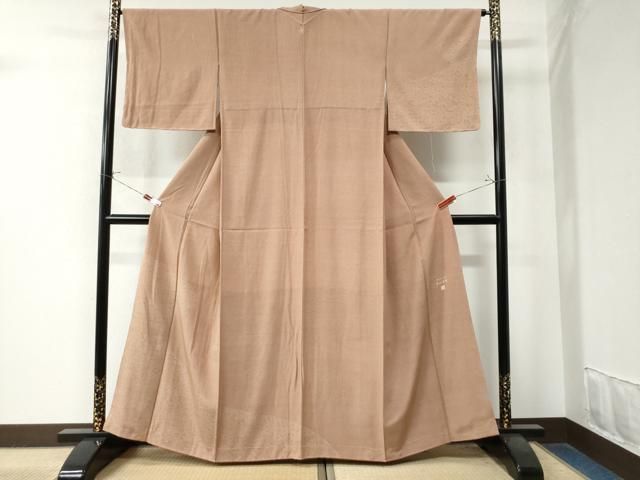 平和屋着物●江戸小紋 訪問着 寺山存男 雲取り小紋柄 正絹 ♥ CAAZ2869yc