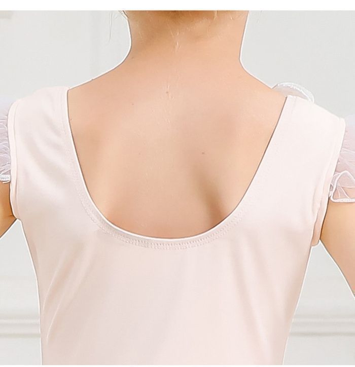 バレエ レオタード 子供 スカート付き リボン チュール チュールスカート フ スカート 子ども ジュニア キッズ こども おしゃれ レッスン 練習着 シンプル かわいい ピンク パープル 紫 huawu06 LLC-HASEGAWATOSO_COM