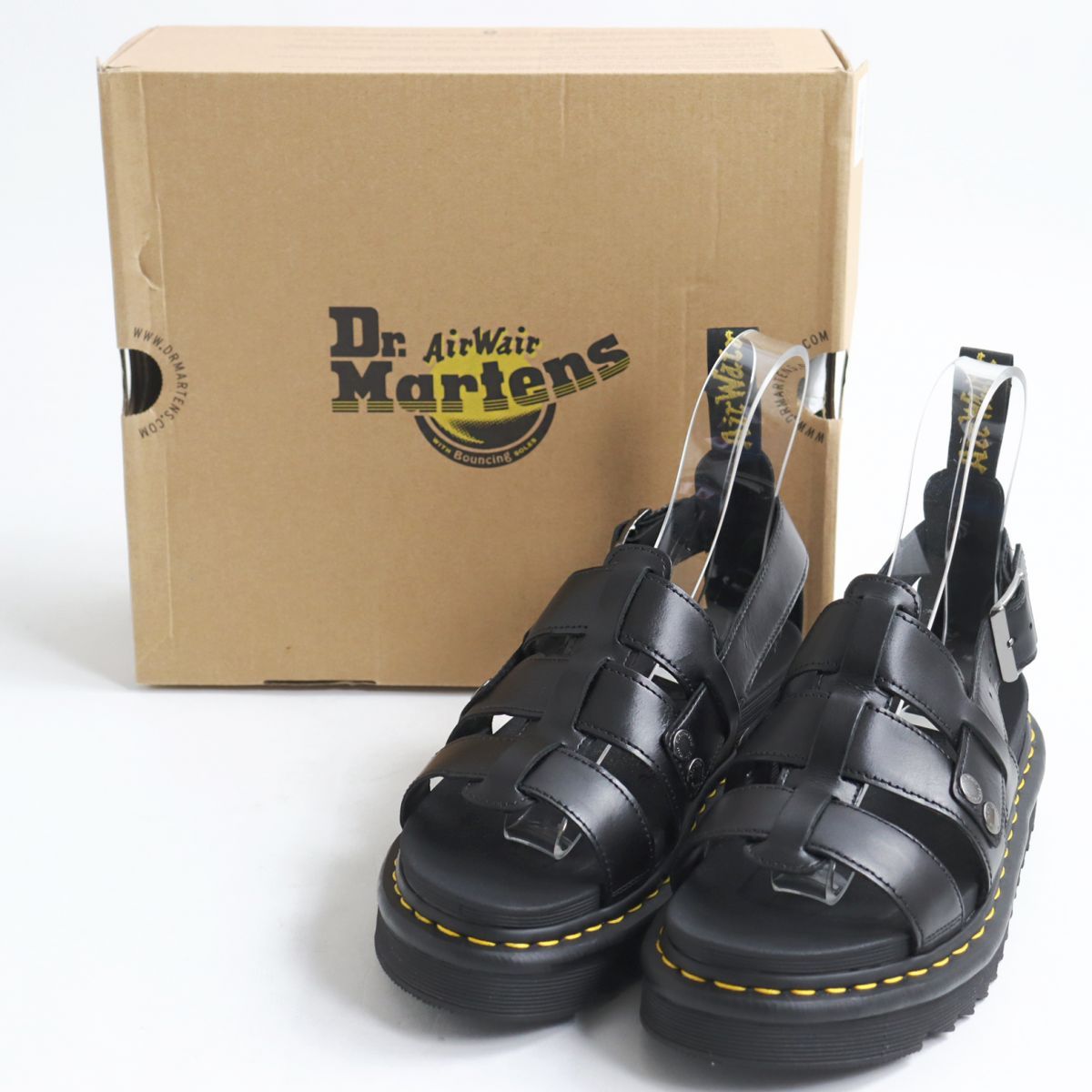 極美品○Dr.Martens ドクターマーチン TERRY／テリー 23521001 レザー