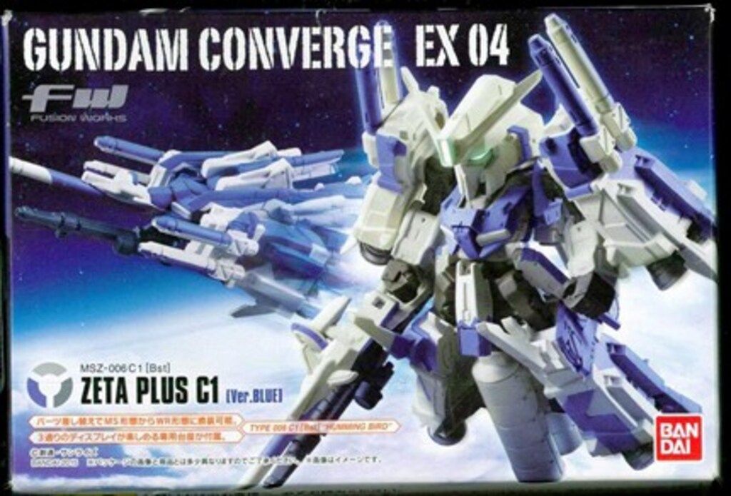 バンダイ FW GUNDAM CONVERGE EX04/ガンダム・センチネル 【ゼータプラス C1Bst 