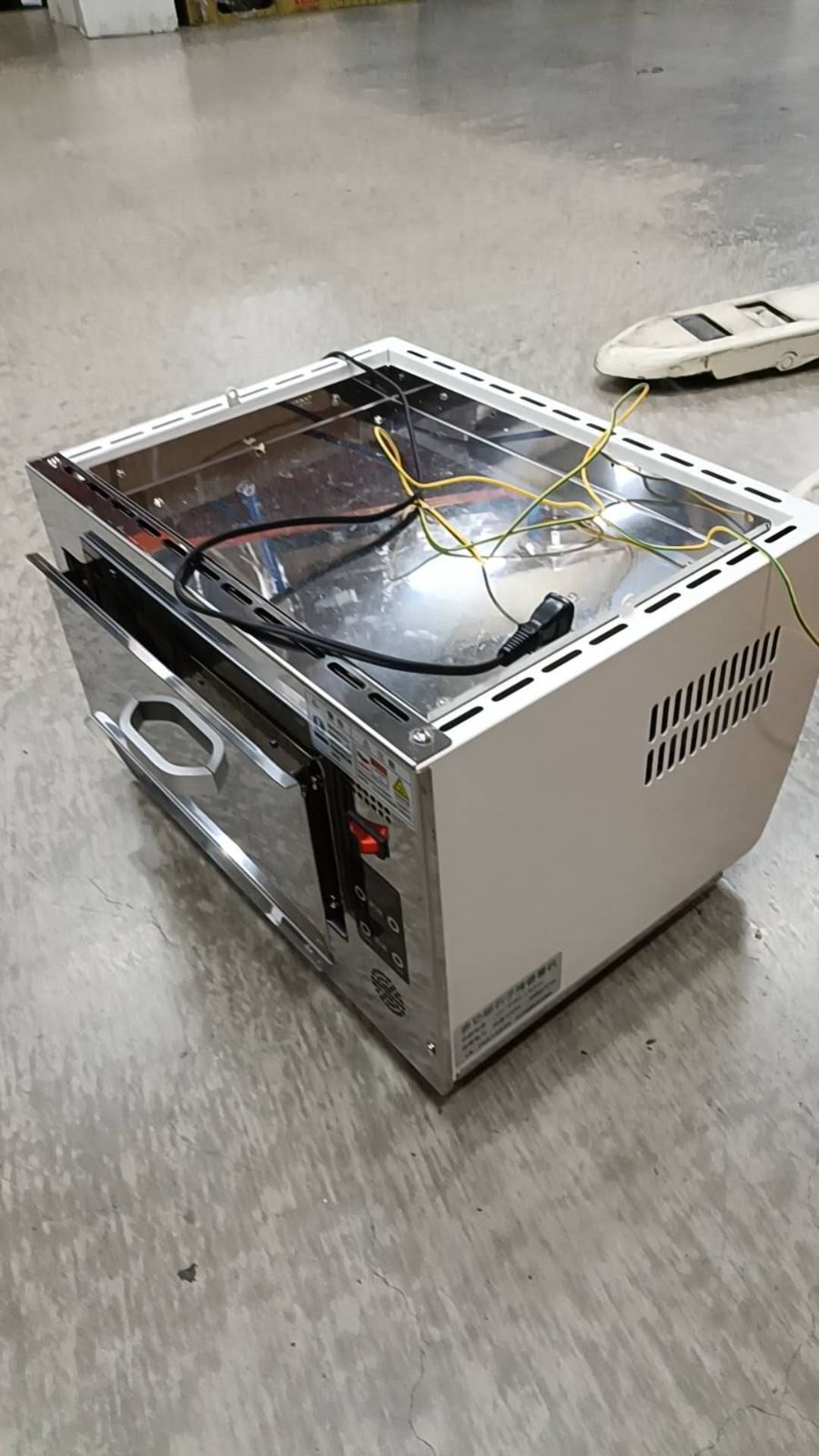 業務用 焼き芋器 電気式 石やきいも機 大容量 焼き芋メーカー 温度調節 やきいも機 焼き芋 100～130℃加熱 50 60℃保温 お祭 屋台 出店 コンビニ キッチンカー 移動販売 家庭用 電気焼き芋機 自動保温 調理機器 黒玉石付き