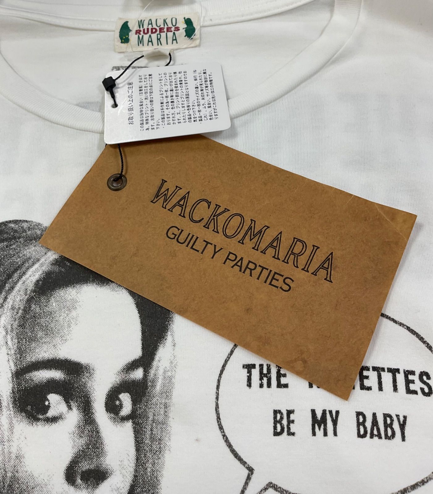 GUILTY PARTIES WACKO MARIA Tシャツ WACKO MARIA ワコマリア Tシャツ コラボ 野口強 STIE lo. Guilty