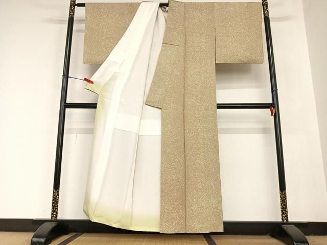 平和屋着物○京友禅の第一人者 松井青々 小紋 霞文 たたき染め 正絹