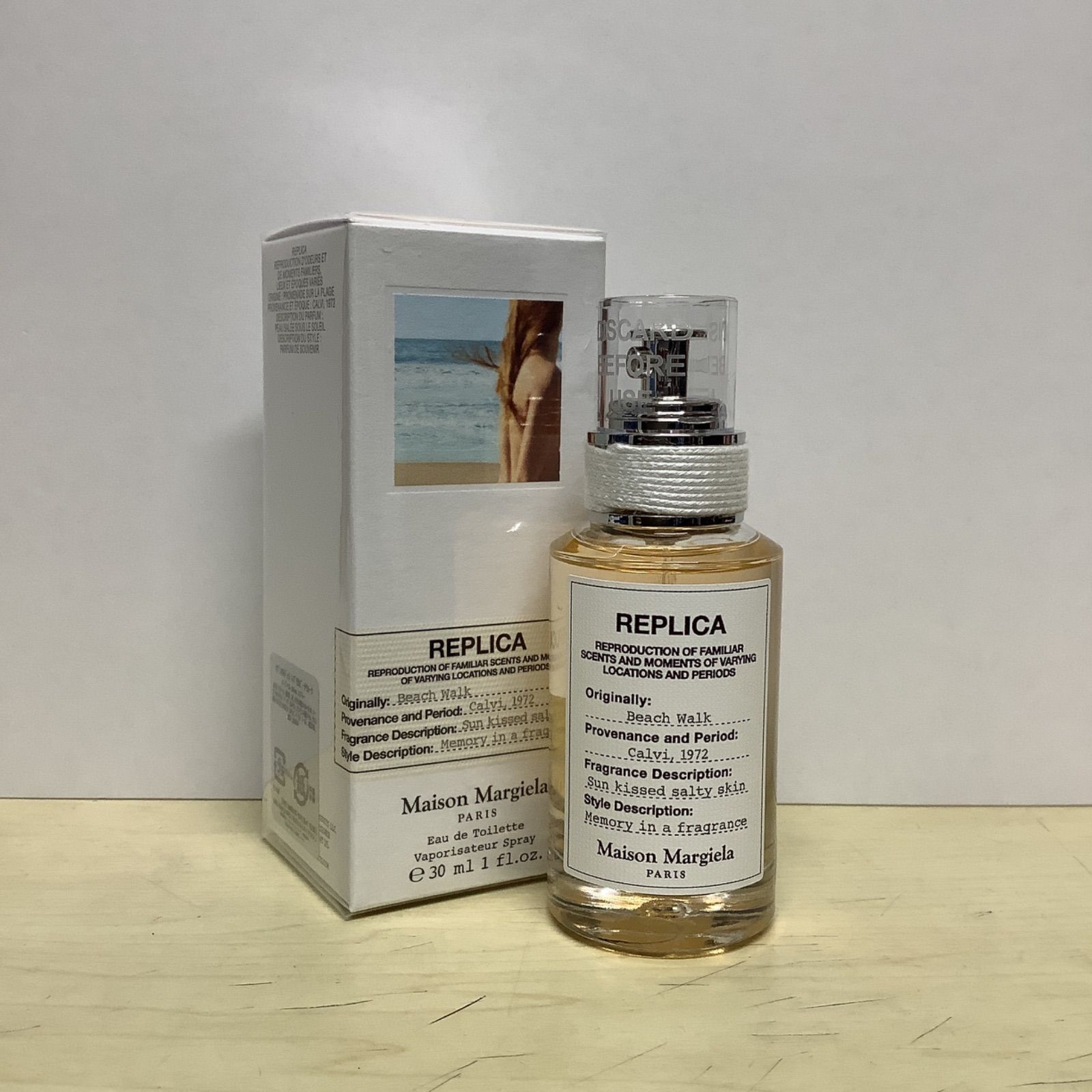 新品未開封　メゾン マルジェラ Maison Margiela レプリカ オードトワレ ビーチウォークオードトワレ　30ml