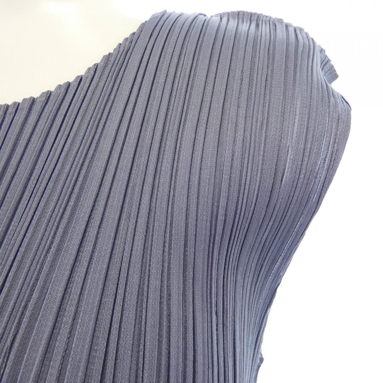 プリーツプリーズチュニック中古品 プリーツプリーズPLEATS PLEASE プリーツサイドスリット