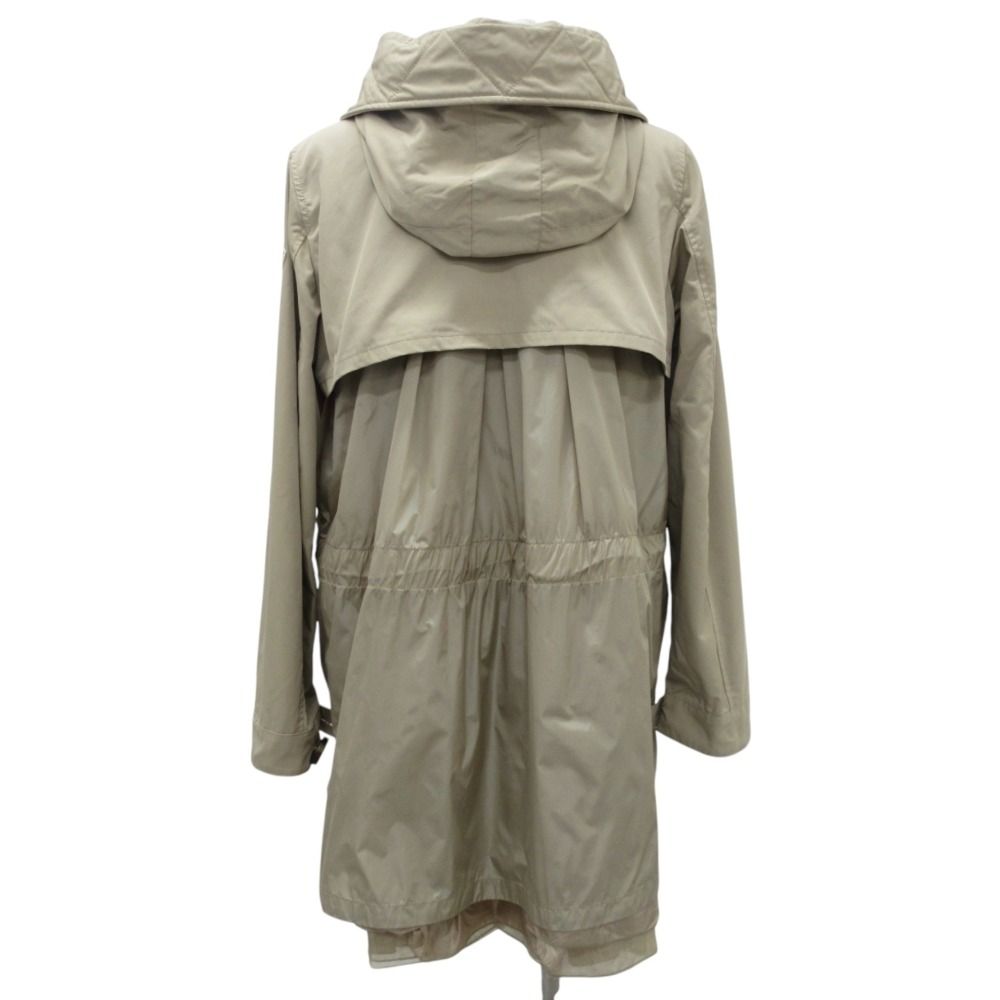 良品 MONCLER S モンクレール サカイ HARUMI フリル モッズコート 