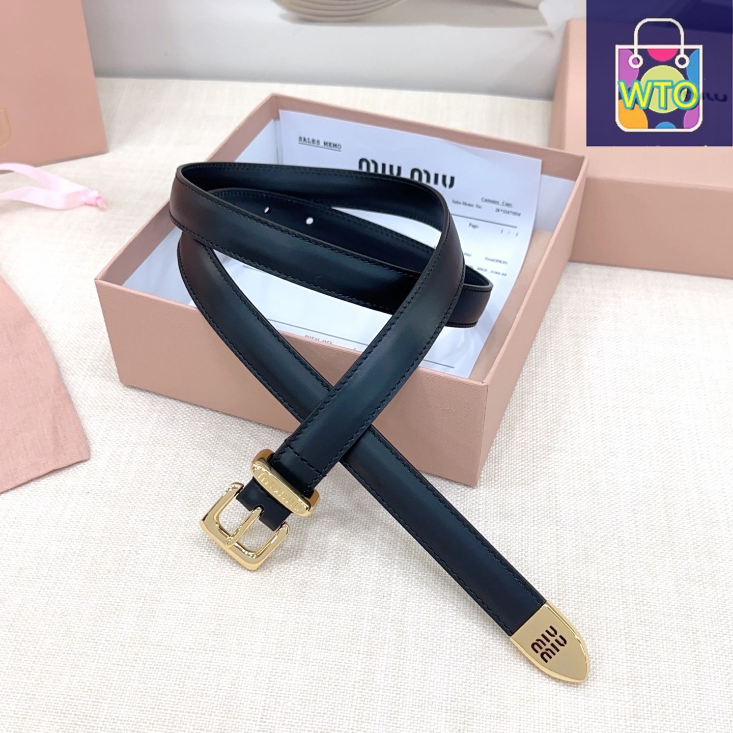 今日特価】Miu Miu デュアルサイド 2.0cm ベルト-1 - メルカリ