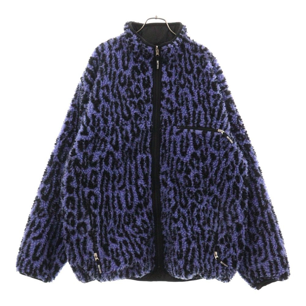 WACKO MARIA (ワコマリア) 22AW REVERSIBLE BOA FLECE JACKET リバーシブルボアフリースジャケット レオパード パープル