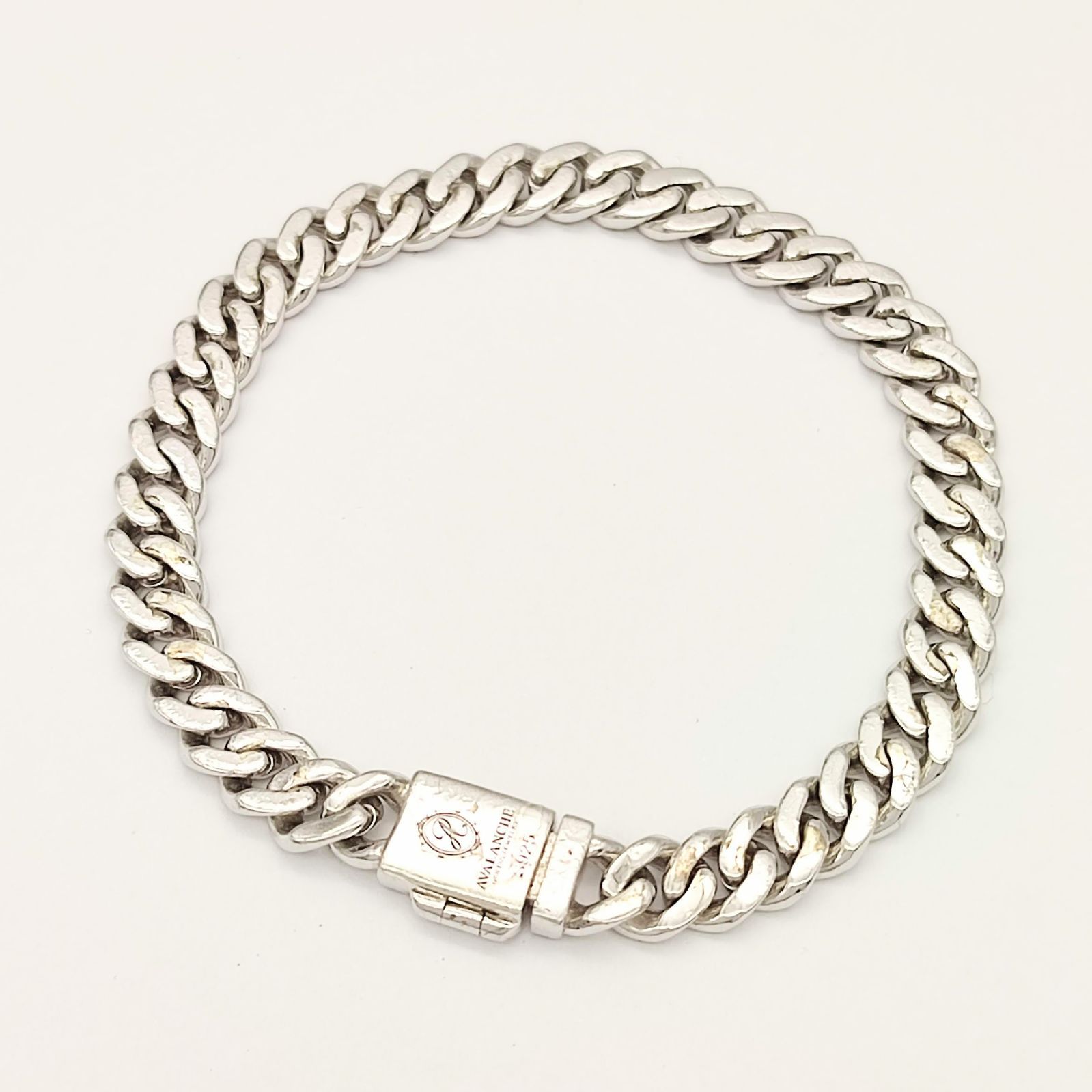 美品】AVALANCHE アヴァランチ マイアミブレスレット SILVER
