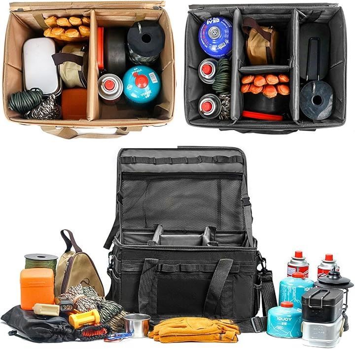 CHASO キャンプコンテナ ギアボックス 折りたたみ 軽量1.3kg 防水