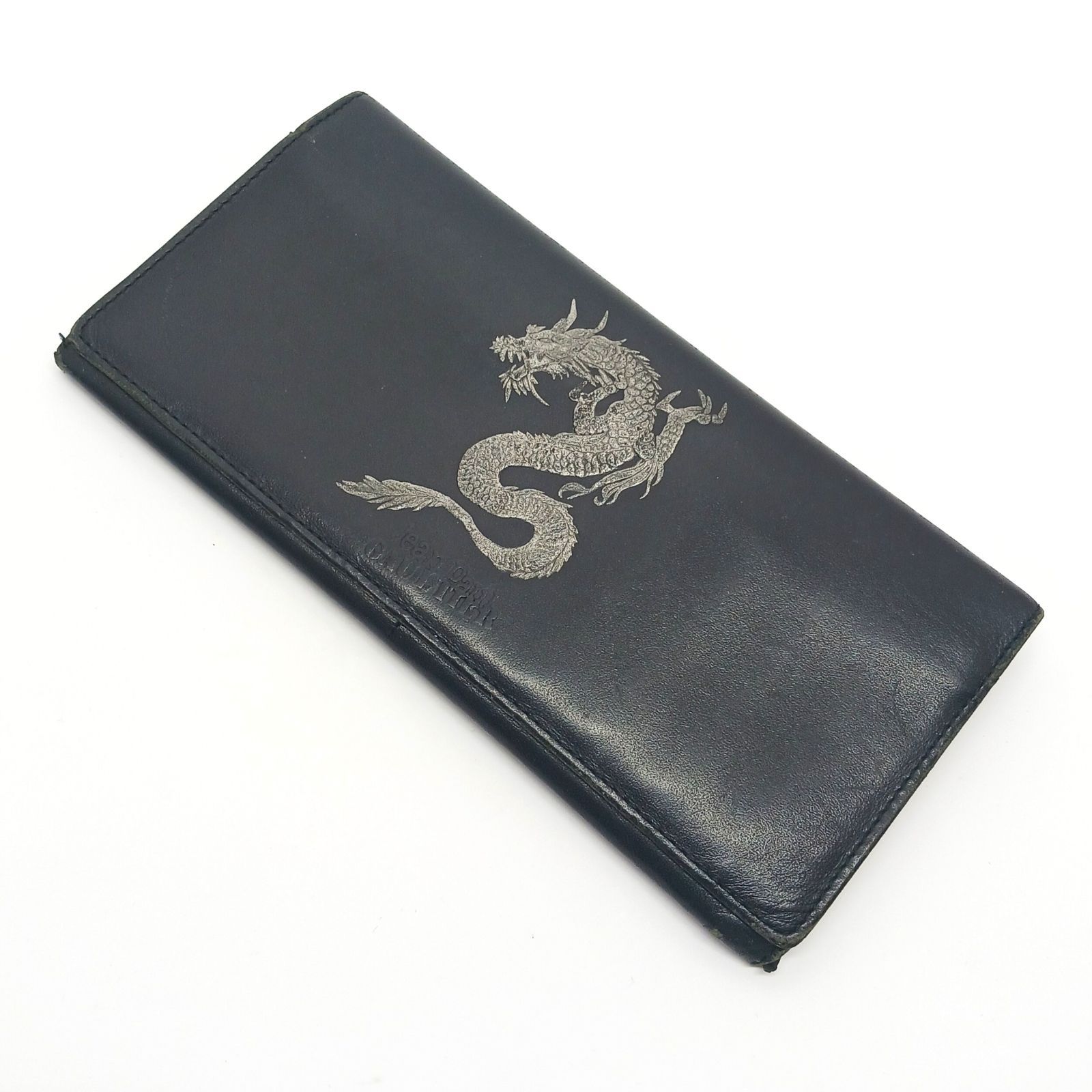 希少 ジャンポールゴルチエ ドラゴン 青龍 二つ折り財布 ゴルチェ ドラゴン柄 2つ折り財布