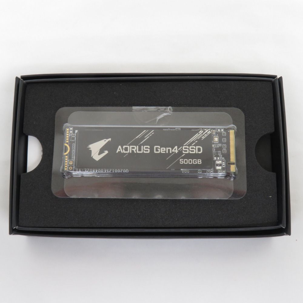 AORUS GIGA-BYTE オーラス Gen4 SSD 500GB M.2 Type2280 GP-AG4500G - メルカリ