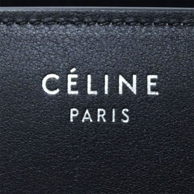 セリーヌ CELINE バッグ レディース ハンドバッグ ラゲージ マイクロショッパー レザー グレー ブラック マルチ ブルー ブランド おでかけ