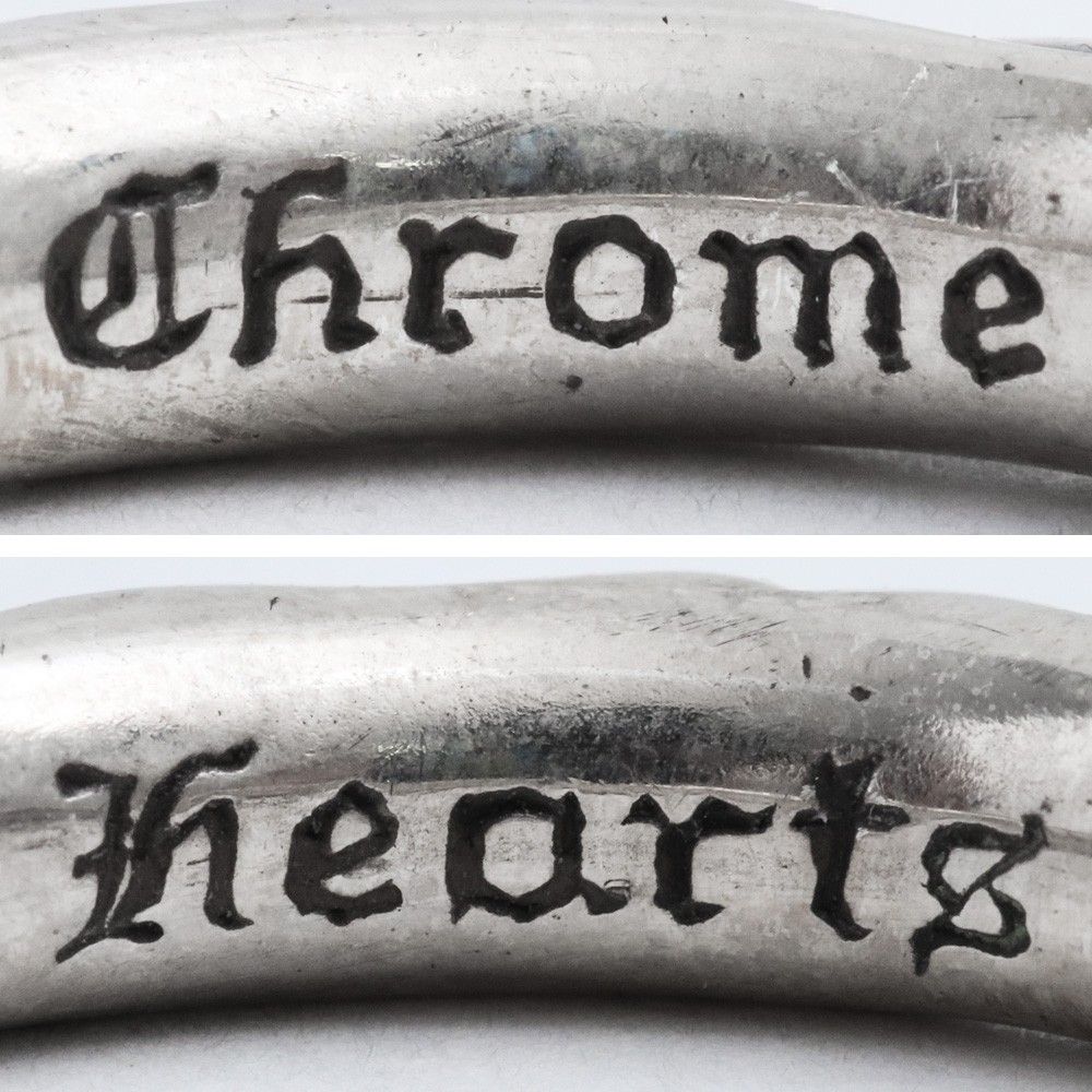 21号 CHROME HEARTS スクロールバンドリング シルバー - メルカリ