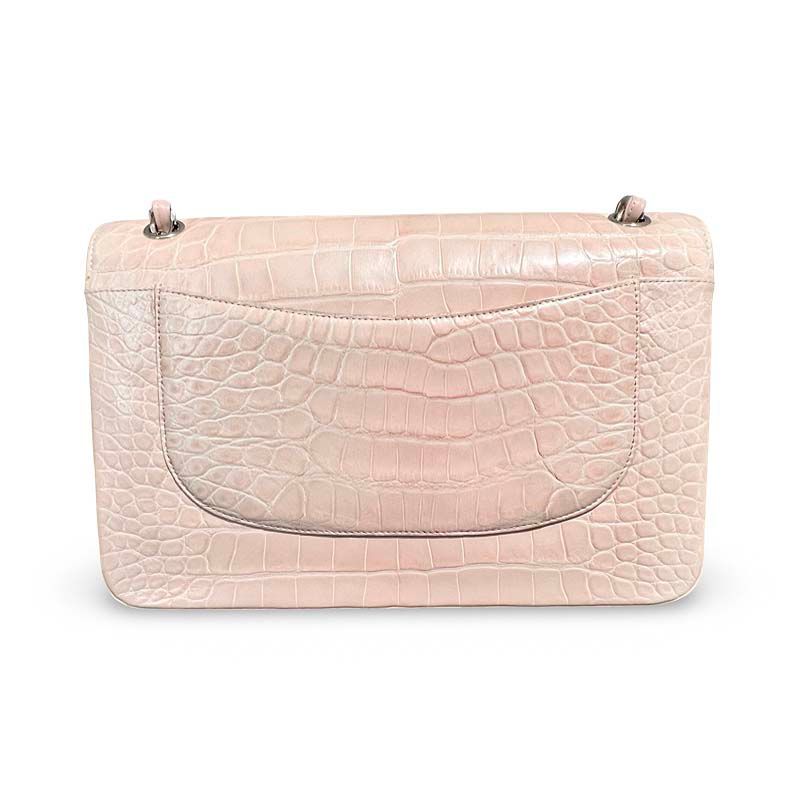 CHANEL シャネル マトラッセ ピンク マットクロコ チェーンショルダー 