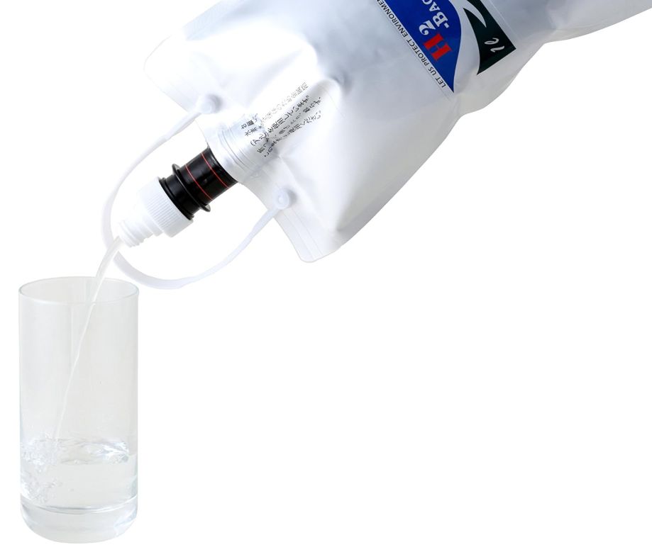 H2-BAG 500ml 水素水真空保存容器 加水素 H2 液体真空保存容器 10個セット