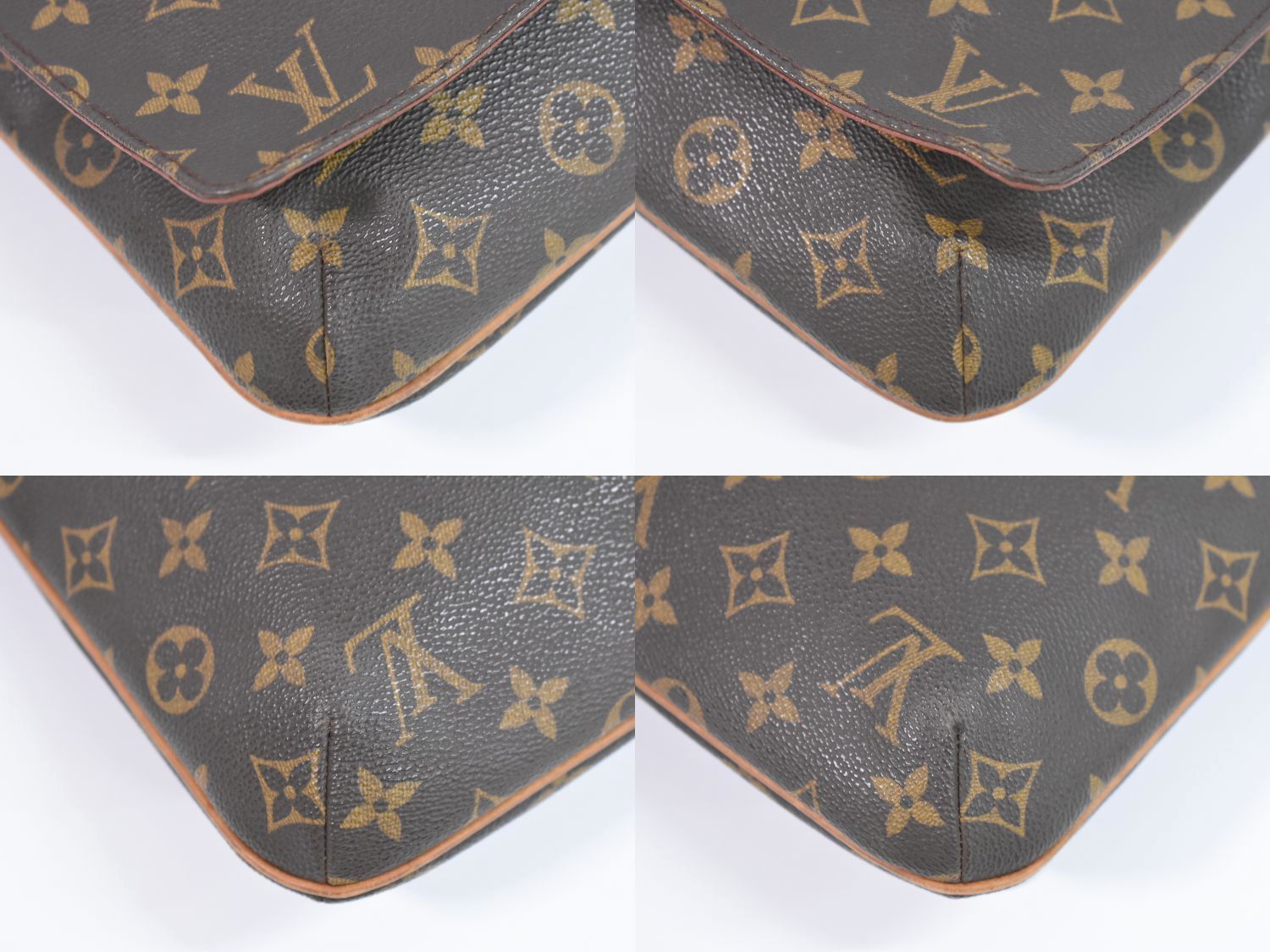 本物 ルイヴィトン LOUIS VUITTON LV ミュゼットタンゴ ショート ...