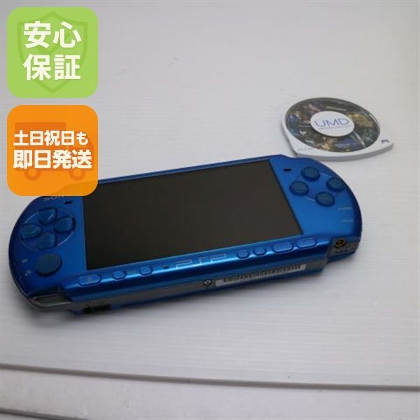 超 PSP-3000 バイブラント ブルー 即日発送 game SONY PlayStation Portable 本体 土日祝発送OK 05000