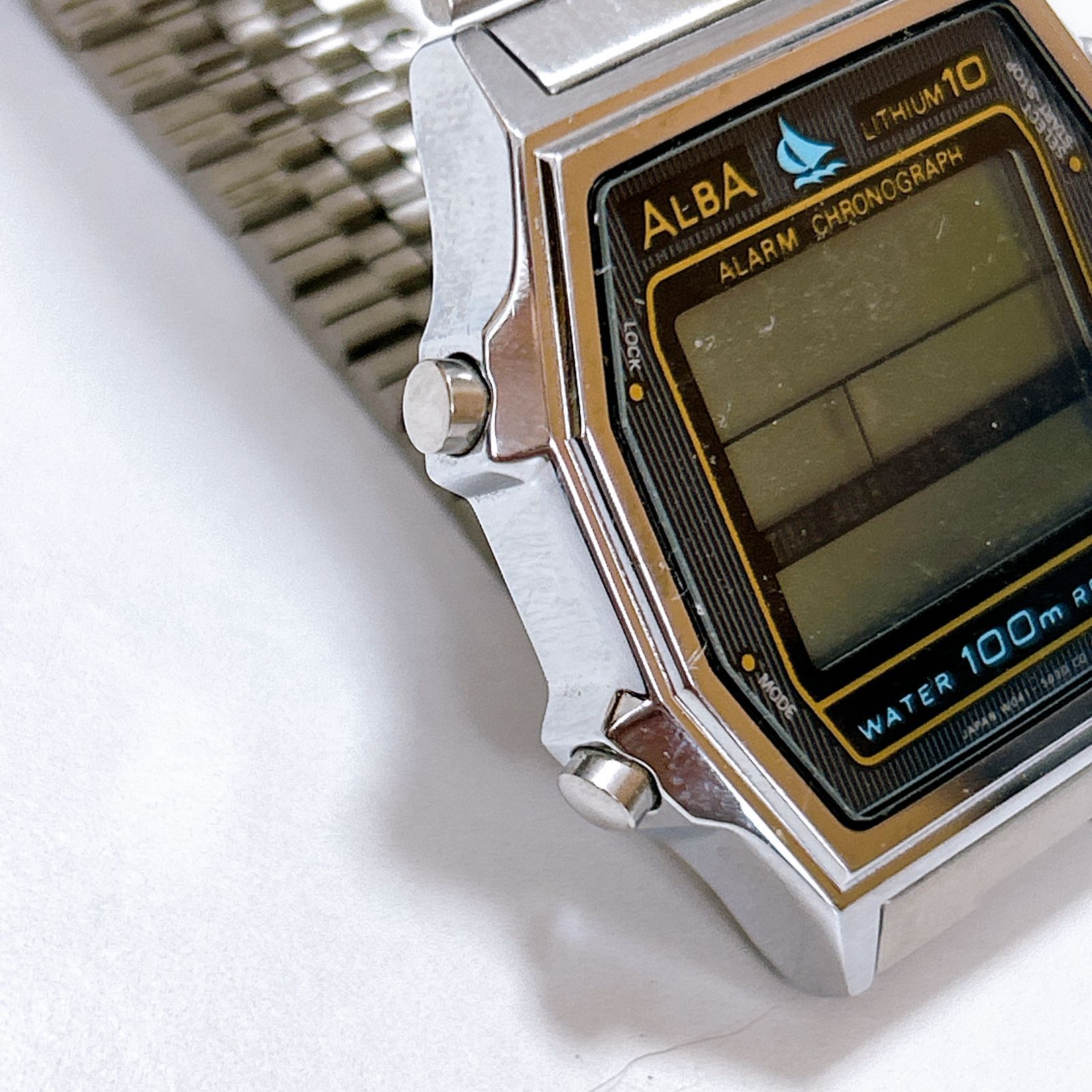 SEIKO セイコー ALBA アルバ アラーム クロノグラフ 腕時計