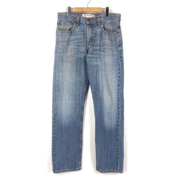 【古着】 Levi's リーバイス 505 デニムパンツ 薄手生地 00s ブルー系 メンズW32 【中古】 n043869