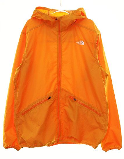 ザノースフェイス THE NORTH FACE LAND JACKET ORANGE XL NP22032 ランド ジャケット ポリエステル フルーム オレンジ ブランド古着ベクトル 251008