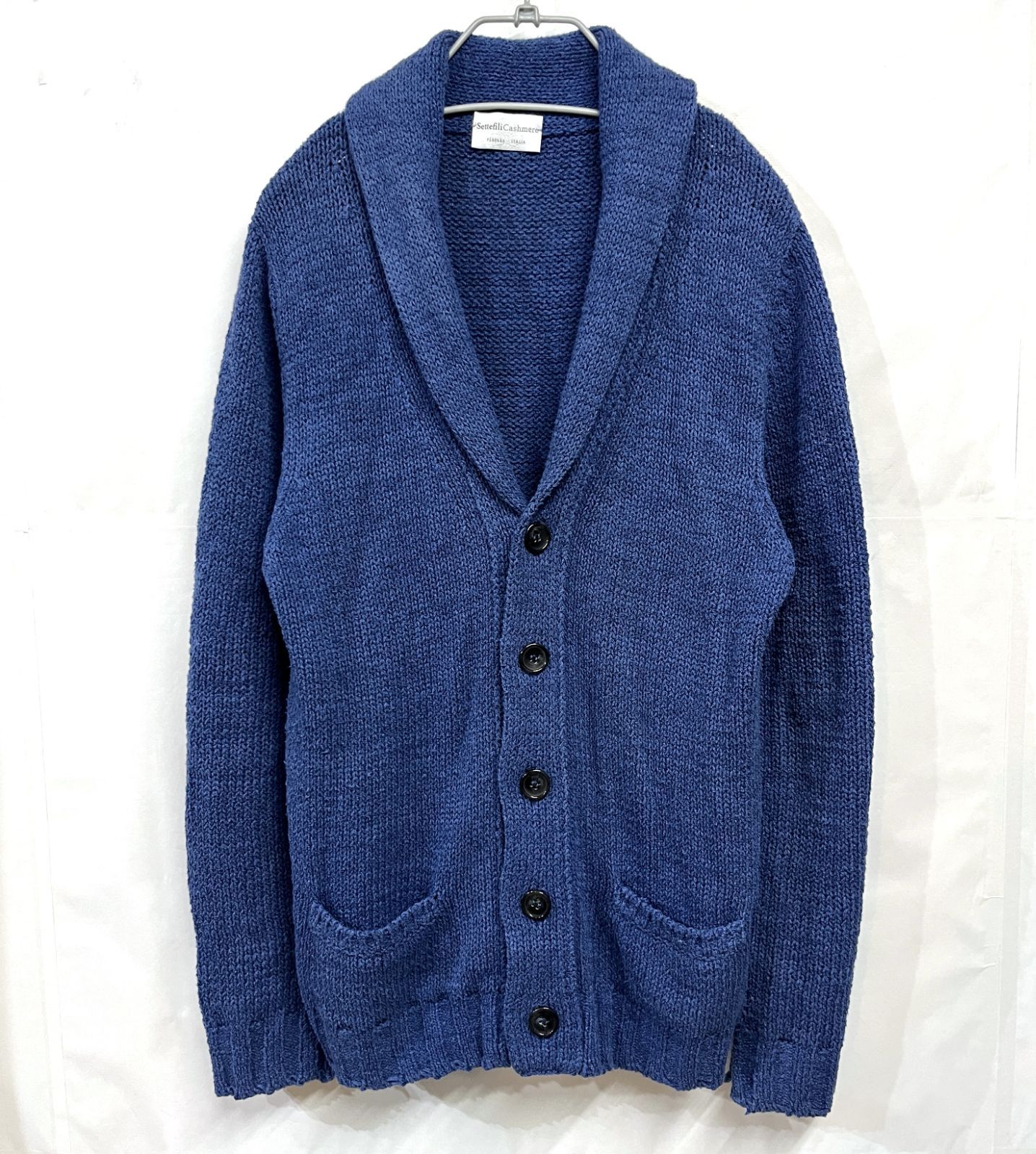 イタリア製 Settefili Cashmere｜セッテフィーリカシミア コットンシルク カーディガン