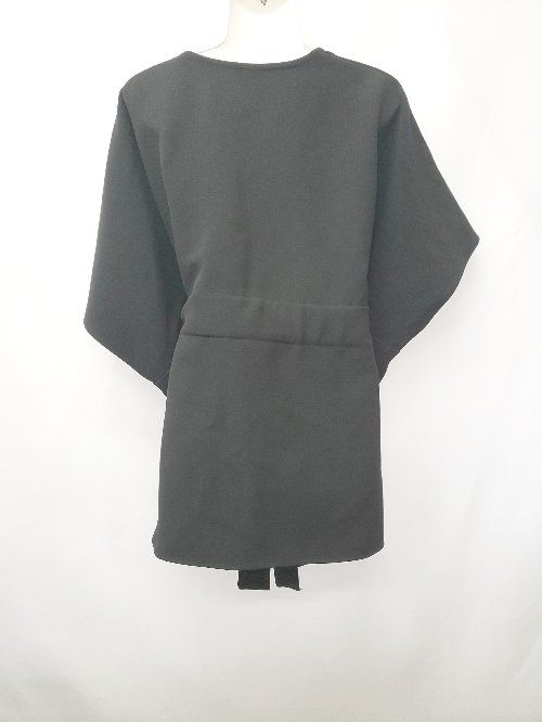 nairo ウエストマークショートガウンジャケット 150cm】ウエストマークショートガウンジャケット BLACK/F – nairo
