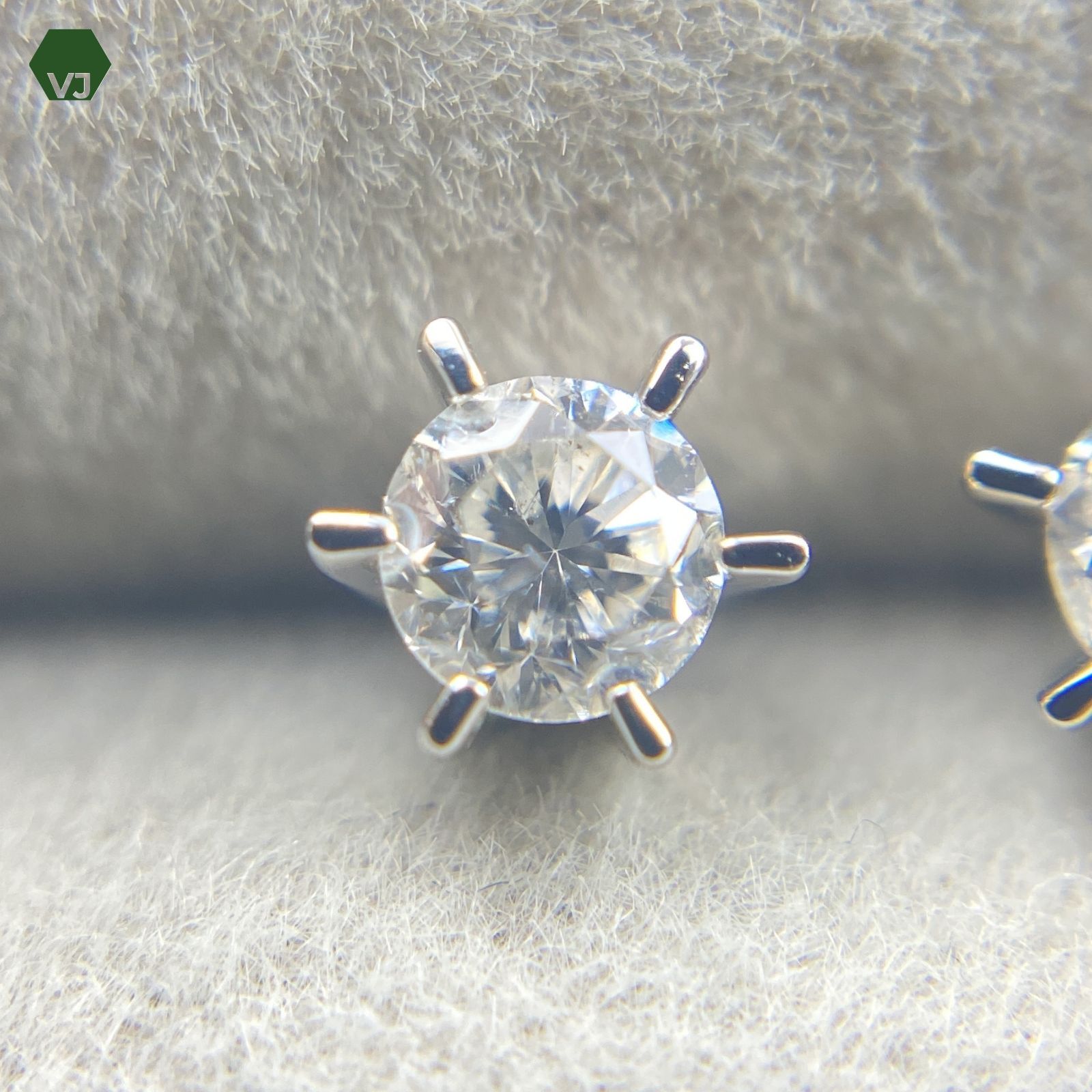 29-07】一粒ダイヤモンド ピアス D0.24ct 【中古】【PT900/PT850】☆By 