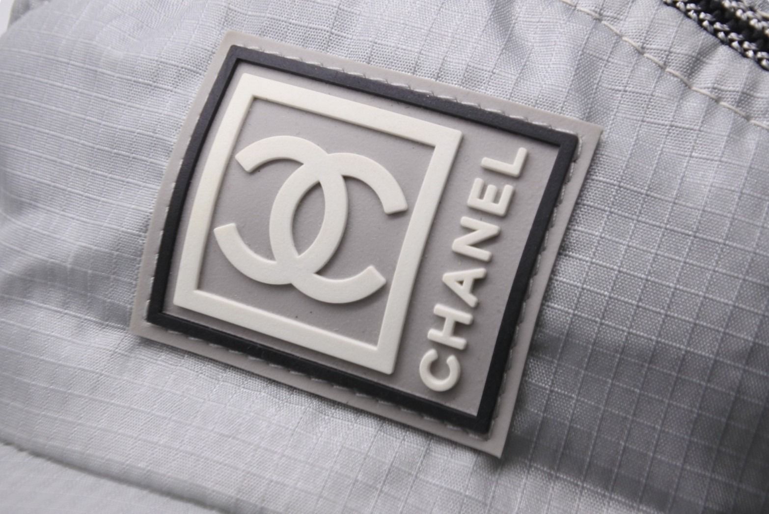 CHANEL シャネル キャップ 帽子 ココマーク スポーツライン グレー