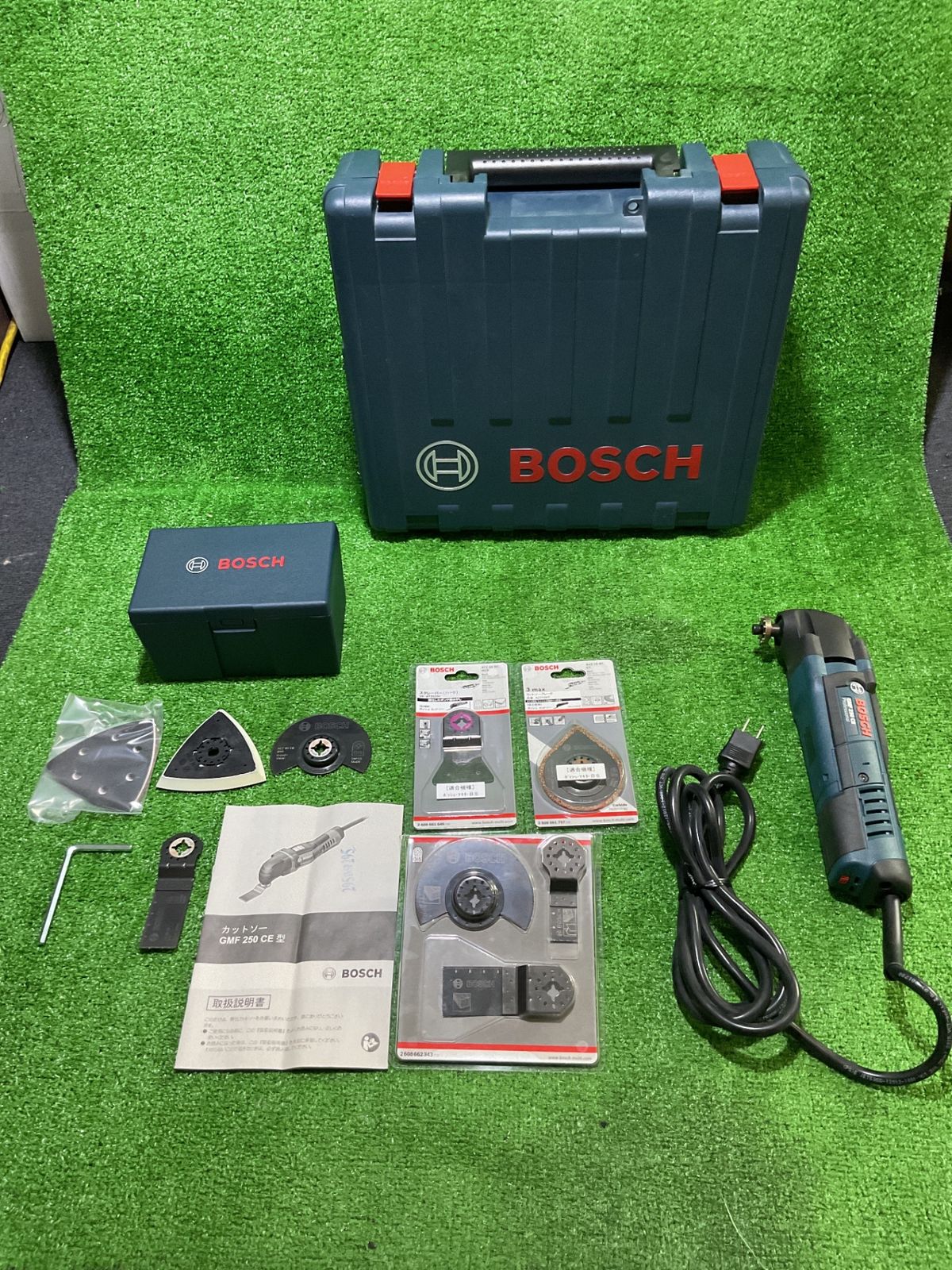 BOSCH GMF250 マルチツール カットソー 付属品有 ケース有 オ-134