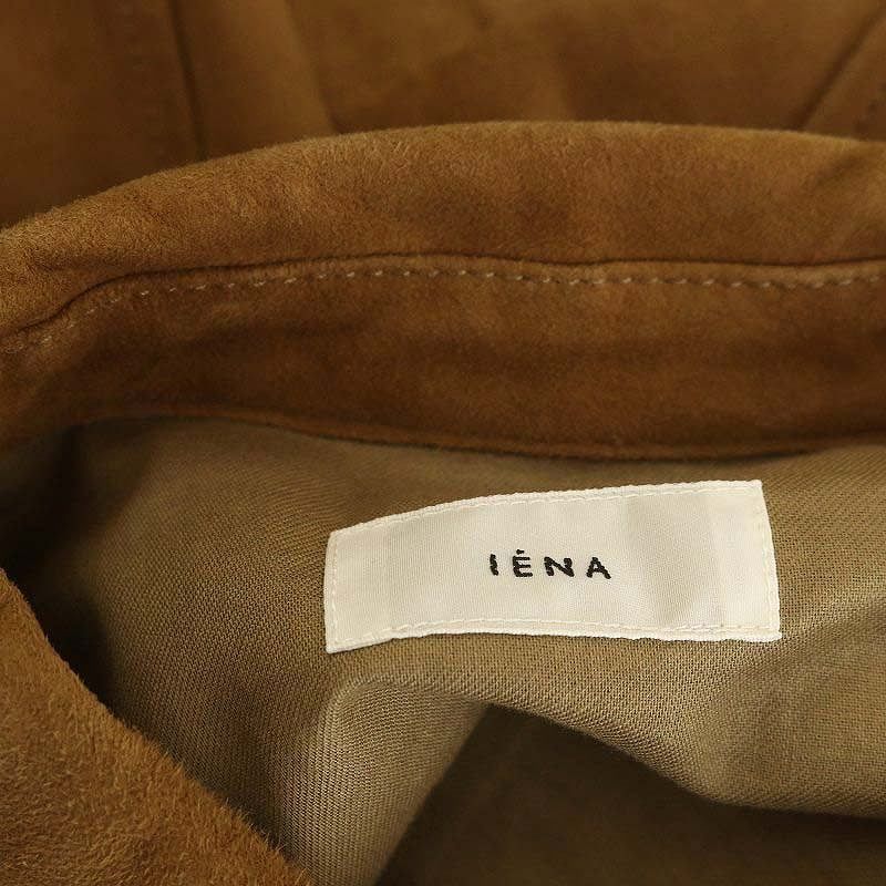 IENA ゴートスエードシャツブルゾン IENA ゴートスエードシャツブルゾン