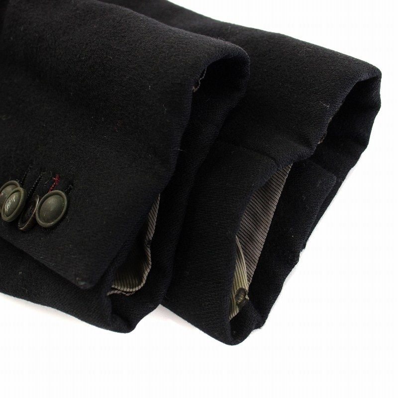 【美品】ポールスミス 　チェスターコート ラムウール　カシミヤ混　ブラックL 110402431194020783X990001?$