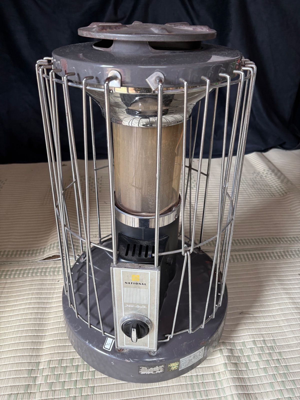 ナショナル ガスストーブ 昭和レトロ LPガス用 20