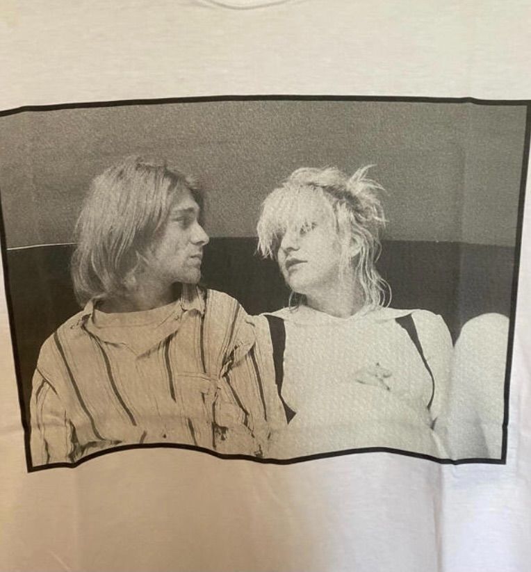 サトルタナカ☆カートコバーン＆コートニーラブ☆フォトプリント