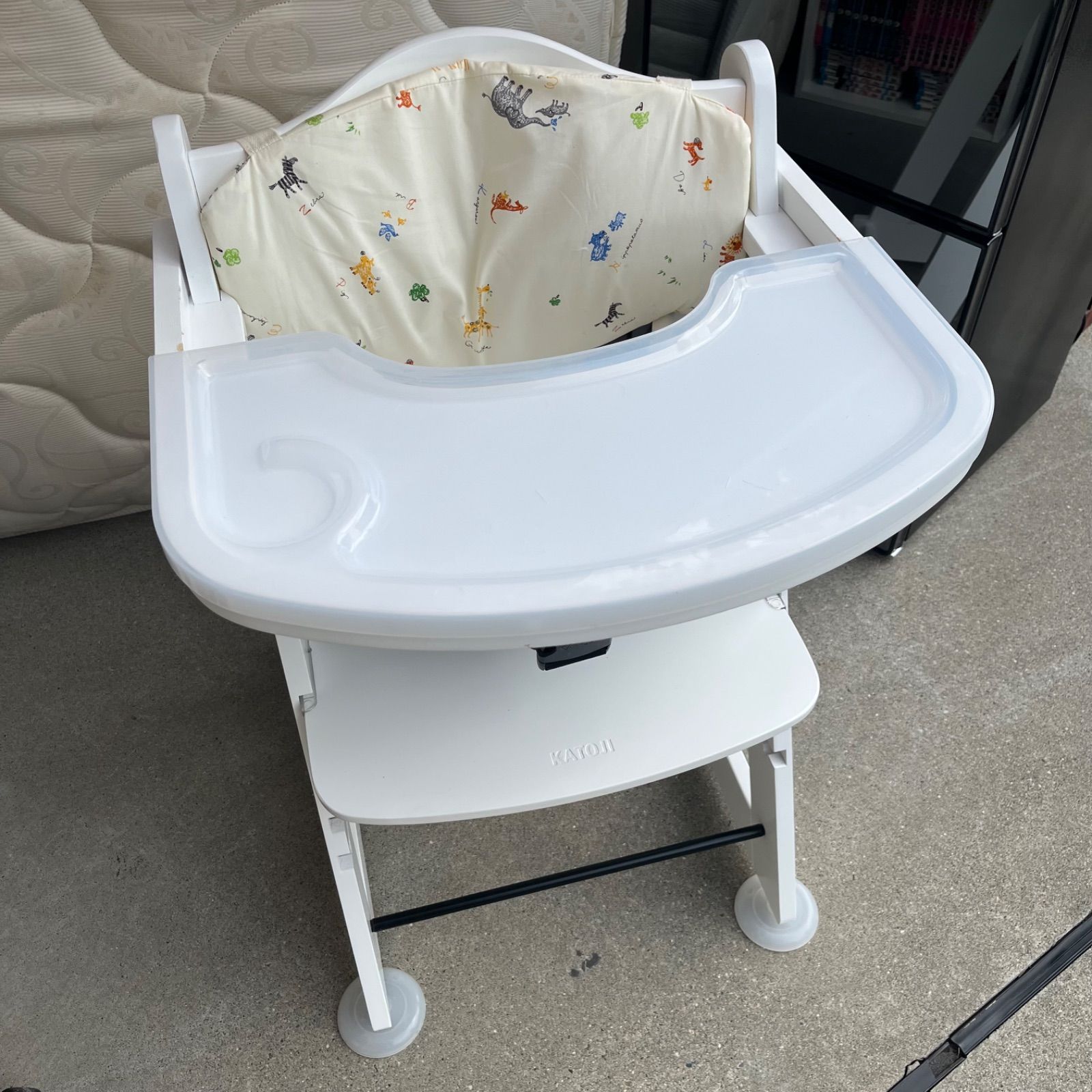 2脚 オマケ付 KATOJI カトージ プレミアムベビーチェア 木製ハイチェア