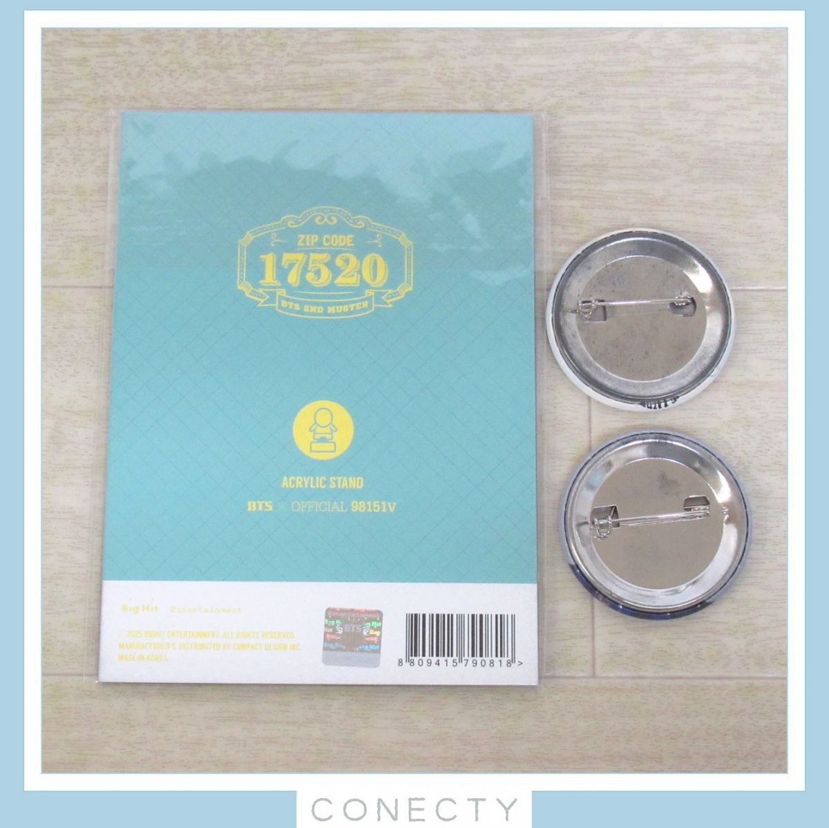 防弾少年団 BTS 2ND MUSTER 17520 アクリルスタンド/2014・2015 缶  