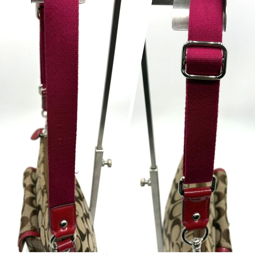 COACH Turn Lock Shoulder Bag purple 【公式通販】 コーチ 