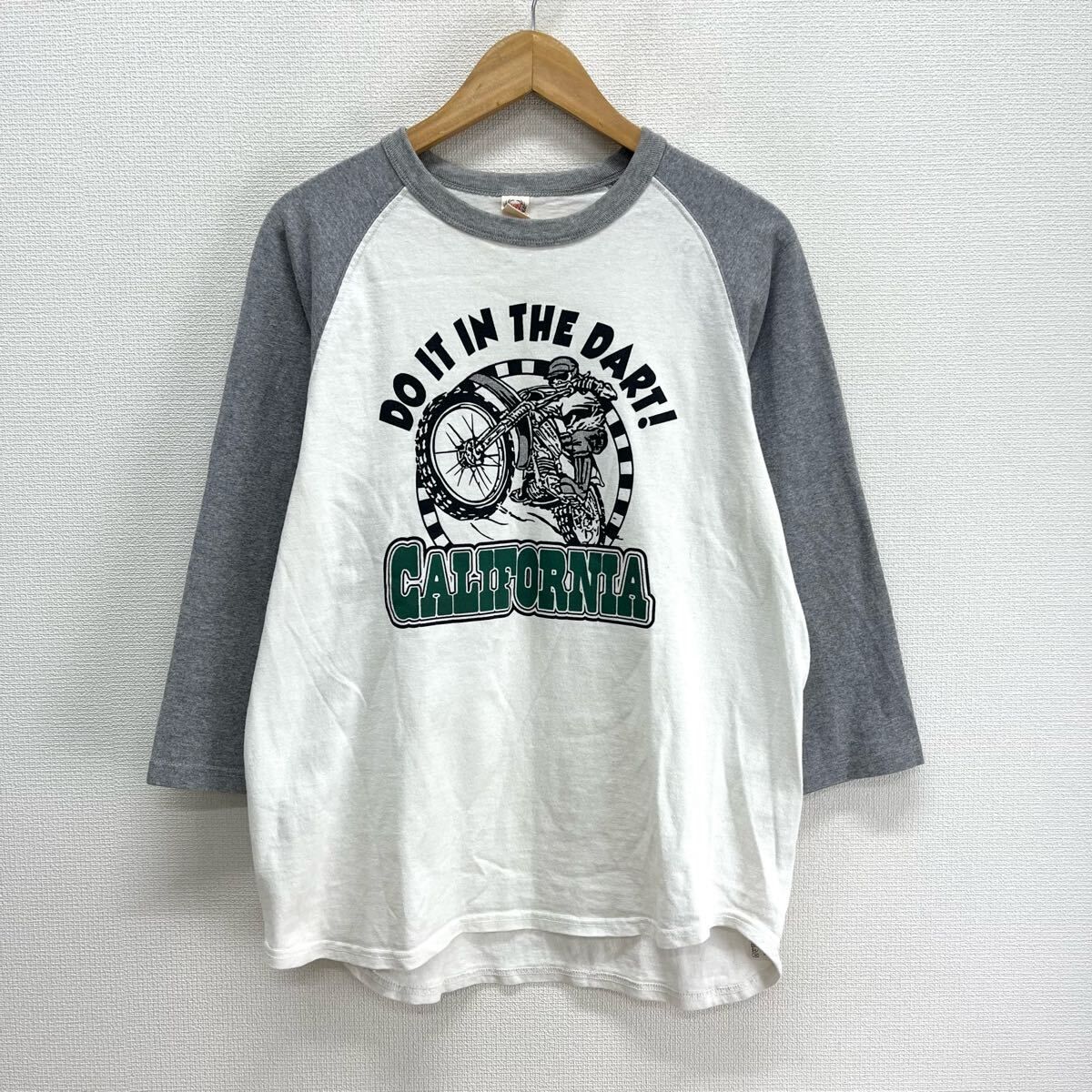 THE FLAT HEAD フラットヘッド ラグランTシャツ 7分袖 カットソー 40 10123721