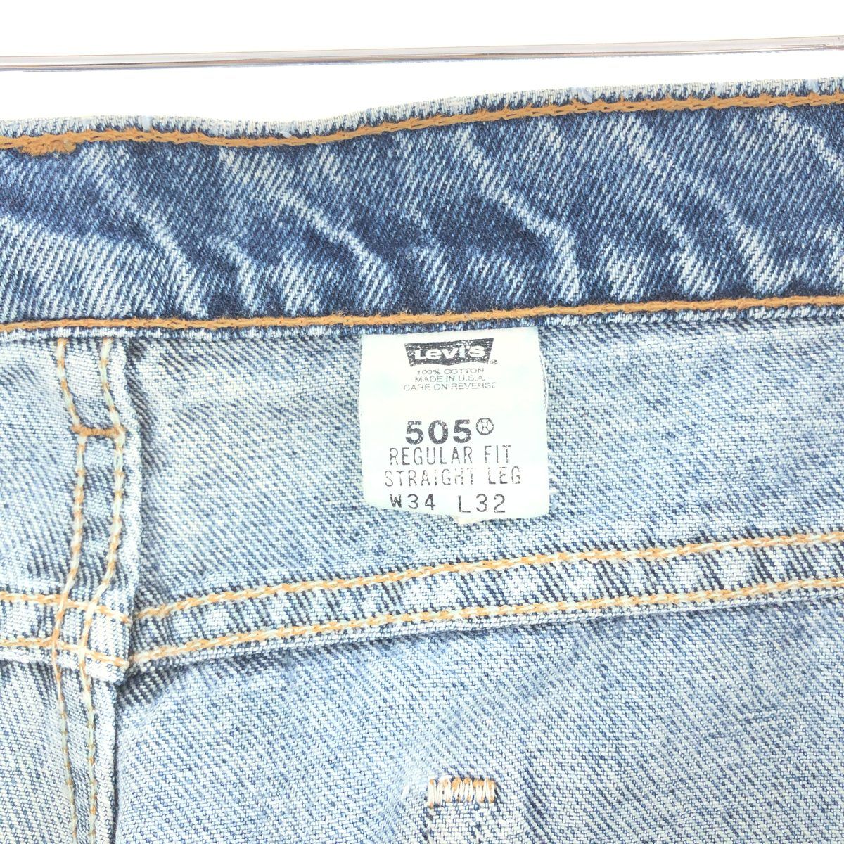 古着 90年代 リーバイス Levi's 505 ジーンズ テーパードデニムパンツ