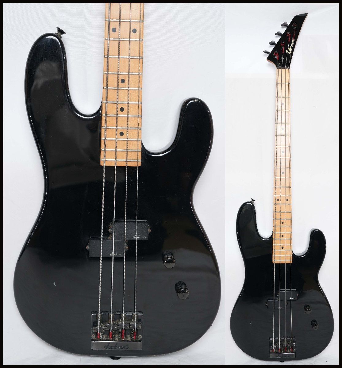 CHARVEL|Jackson MODEL-1B BLACK ベース シャーベル