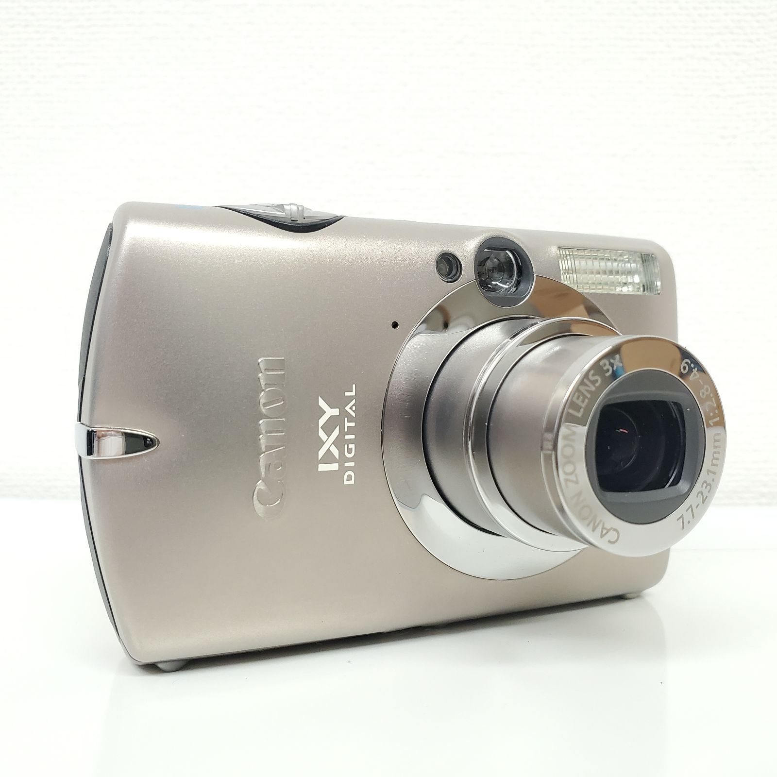 キヤノン 動作品　新品バッテリー２個付き　Canon IXY DIGITAL 1000 CCD 1000万画素 オールドコンデジ　キャノン　デジカメ 光学ファインダー