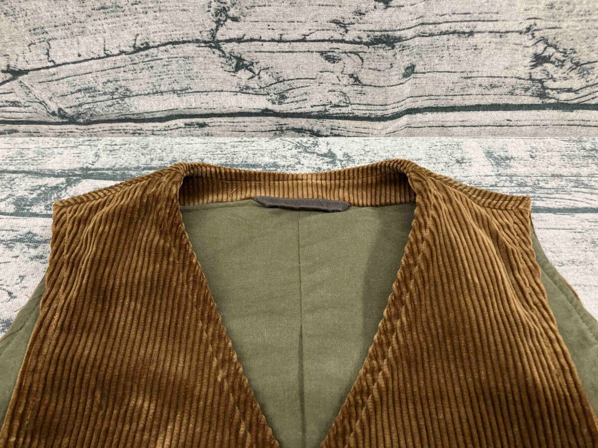 NIGEL CABOURN ナイジェルケーボン 8037-00-70005 コーデュロイ ベスト 