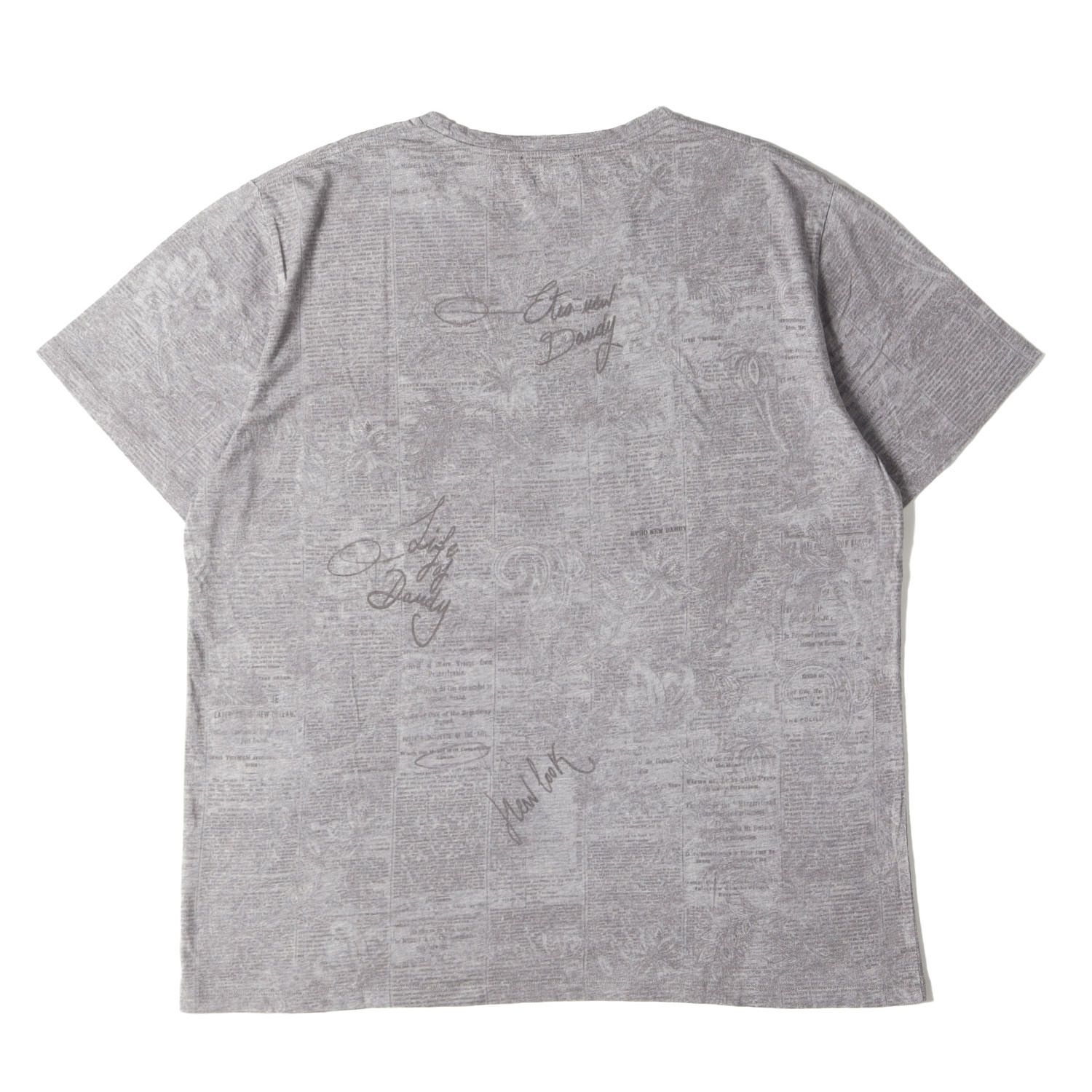 美品】ETRO エトロ Tシャツ サイズ:XXXL / ビーズペイズリー