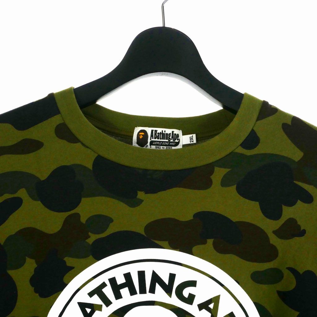 アベイシングエイプ A BATHING APE 迷彩柄 カモフラ レイヤード