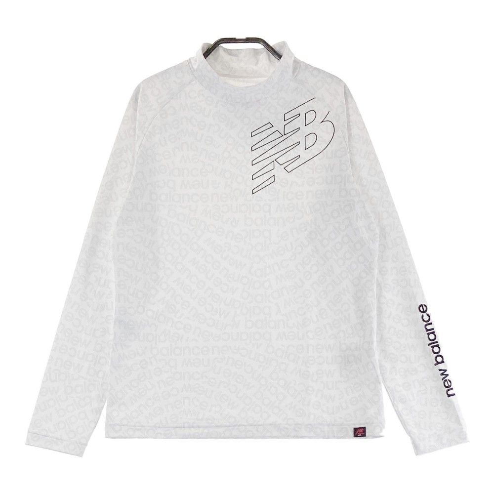サイズ：2 NEW BALANCE GOLF ニューバランス  ハイネック 長袖Tシャツ  ホワイト系 [240101490686] ゴルフウェア レディース ストスト サイズ：1 NEW BALANCE GOLF ニューバランス ハイネック 長袖T